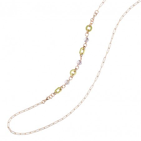 Collana-Bracciale in argento Rosso Prezioso NOUVELLE VAGUE MON AMOUR | De Wrachien Gioielli