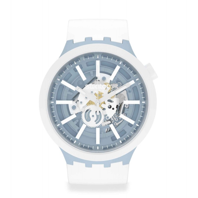 Orologio Swatch Big Bold WHICE SB03N103 | De Wrachien Gioielli