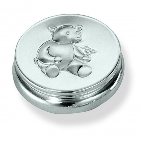 Scatolina Orsetto in Argento | De Wrachien Gioielli