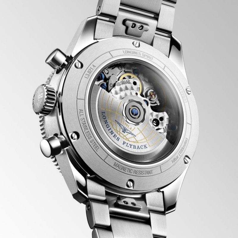 Orologio Longines SPIRIT FLYBACK L38214536 | De Wrachien Gioielli