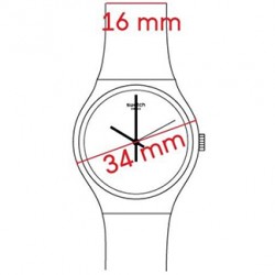 Cinturino Originale Swatch ULTRACIEL AGE713 | De Wrachien Gioielli