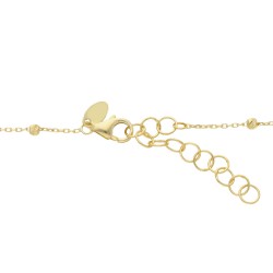 COLLANA IN ORO GIALLO CON PALLINE
