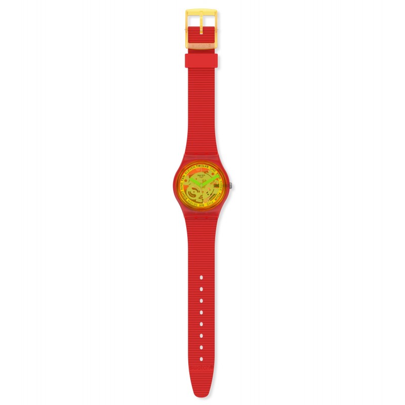 Orologio Swatch RETRO-ROSSO  GR185 |De Wrachien Gioielli