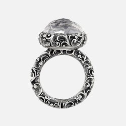 Anello Maria e Luisa in argento | De Wrachien Gioielli