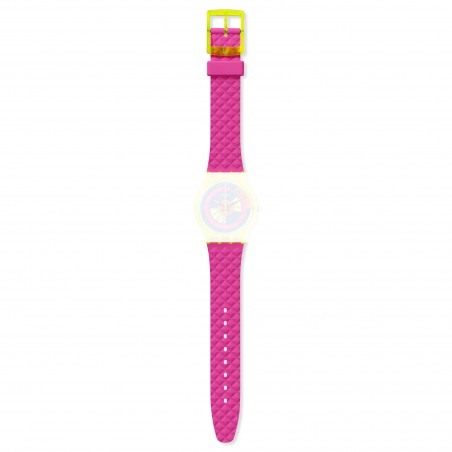 Cinturino originale Swatch BLINDED BY NEON ASO28J700| De Wrachien Gioielli