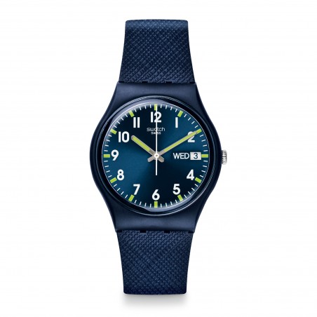 Orologio Swatch Original Gent SIR BLUE AGAIN SO28N702 | De Wrachien Gioielli