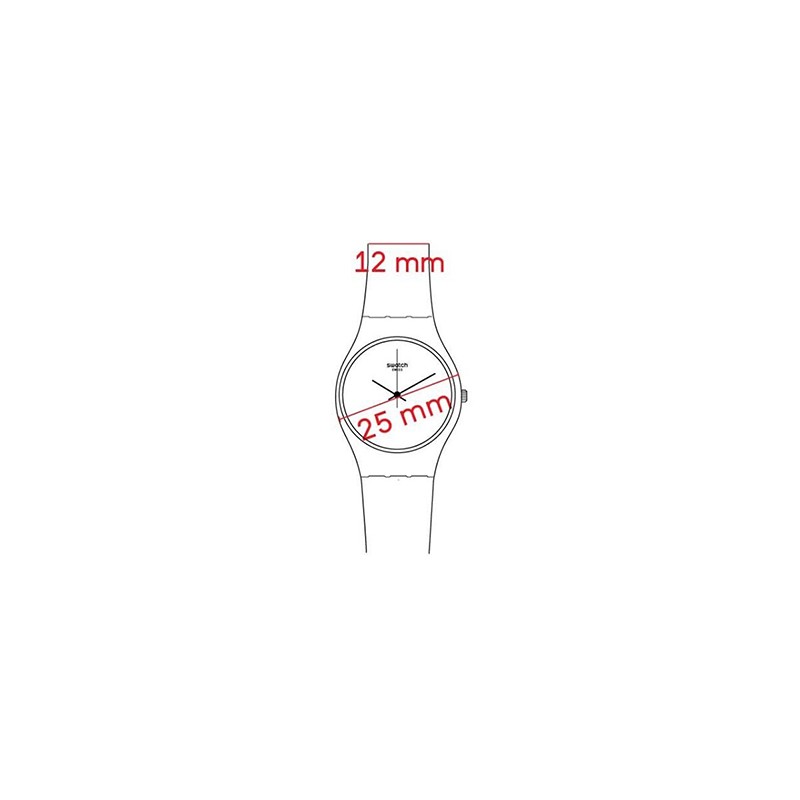 Cinturino Originale Swatch ROSE GLISTAR ALP132C | De Wrachien Gioielli