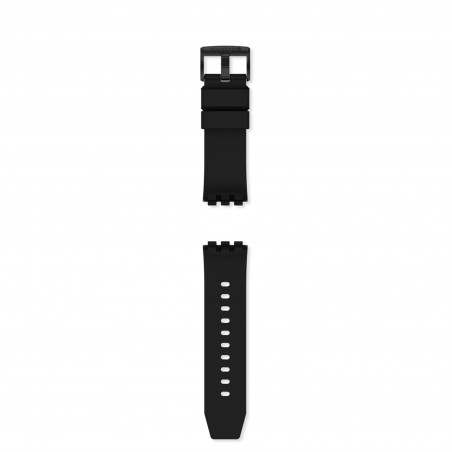 Cinturino Originale Swatch C-BLACK ASB03B100| De Wrachien Gioielli