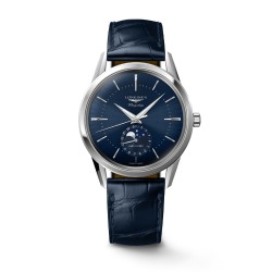 Orologio Longines FLAGSHIP HERITAGE MOONPHASE L4.815.4.92.2 | De Wrachien Gioielli