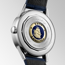 Orologio Longines FLAGSHIP HERITAGE MOONPHASE L4.815.4.92.2 | De Wrachien Gioielli