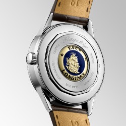 Orologio Longines FLAGSHIP HERITAGE MOONPHASE L4.815.4.78.22 | De Wrachien Gioielli
