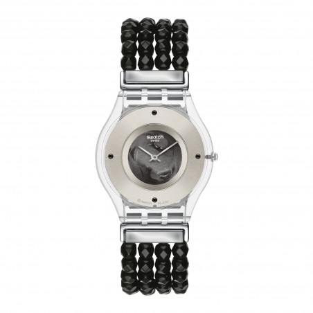 Orologio Swatch Skin SWATCH BE BLACK SFZ116A | De Wrachien Gioielli