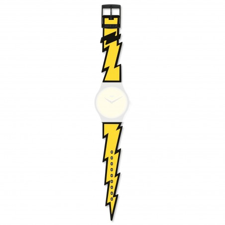 Cinturino Swatch Originale LIGHTING FLASH ASUOZ104 | De Wrachien Gioielli