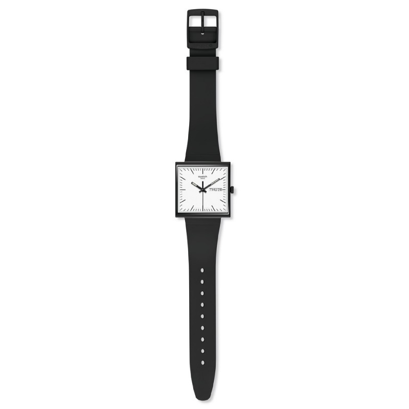 Orologio Swatch WHAT IF…BLACK?  SO34B700 | De Wrachien Gioielli