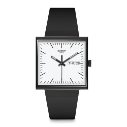 Orologio Swatch WHAT IF…BLACK?  SO34B700 | De Wrachien Gioielli
