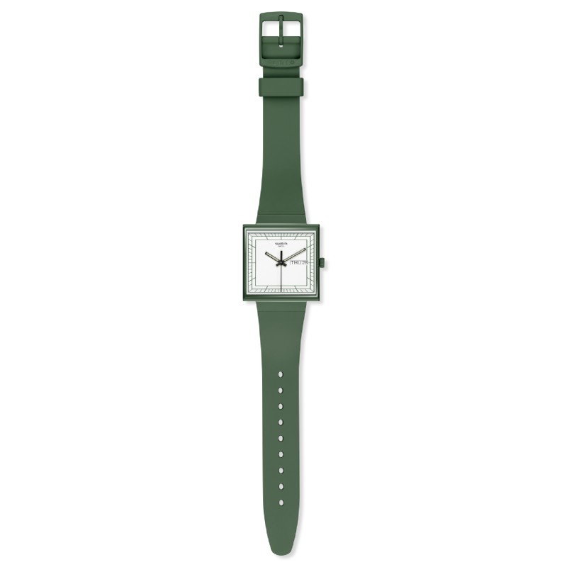 Orologio Swatch WHAT IF…GREEN? SO34G700 | De Wrachien Gioielli