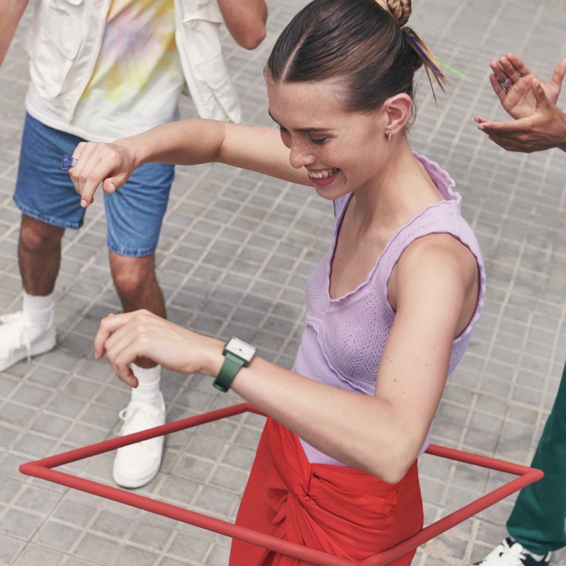 Orologio Swatch WHAT IF…GREEN? SO34G700 | De Wrachien Gioielli