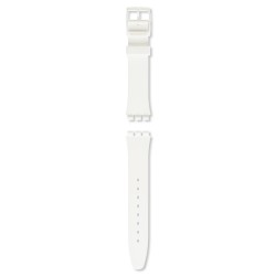 Cinturino Originale Swatch WHITE BISHOP AGW165| De Wrachien Gioielli
