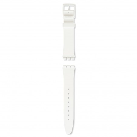 Cinturino Originale Swatch WHITE BISHOP AGW165| De Wrachien Gioielli