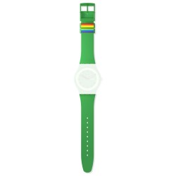 Cinturino Swatch New Gent PROUDLY GREEN ASO29G704 | De Wrachien Gioielli