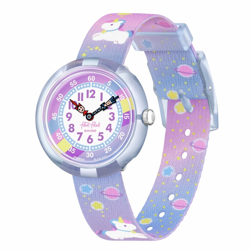Orologio Flik Flak CUDDLY UNICORN FBNP213 | Wrachien Gioielli
