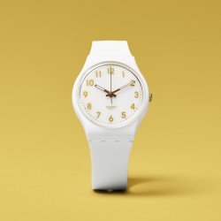 Orologio Swatch WHITE BISHOP PAY! SO28W111-6000 | De Wrachien Gioielli