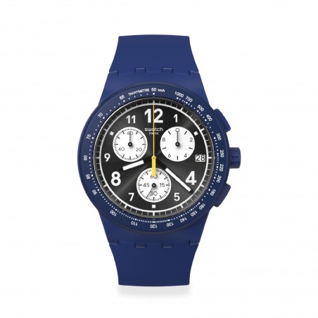 Orologio Swatch NOTHING BASIC ABOUT BLUE SUSN418 | De Wrachien Gioielli