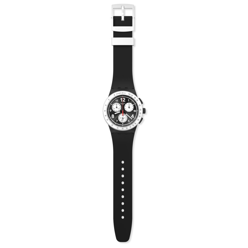 Orologio Swatch NOTHING BASIC ABOUT BLACK SSUSB420 | De Wrachien Gioielli