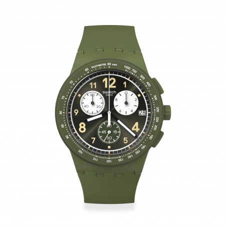Orologio Swatch NOTHING BASIC ABOUT GREEN SUSG406 | De Wrachien Gioielli