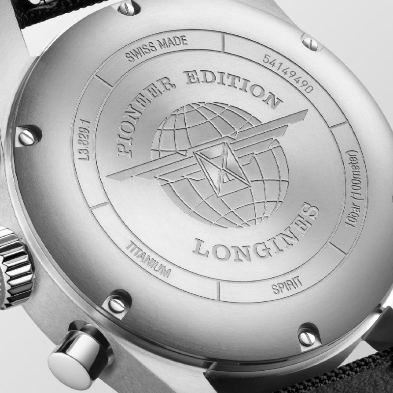 Orologio LONGINES SPIRIT PIONEER EDITION L3.829.1.53.2 | De Wrachien Gioielli