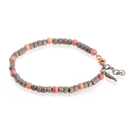 Bracciale in titanio MANO J CUBY MINBRT10RODCUP | De Wrachien Gioielli