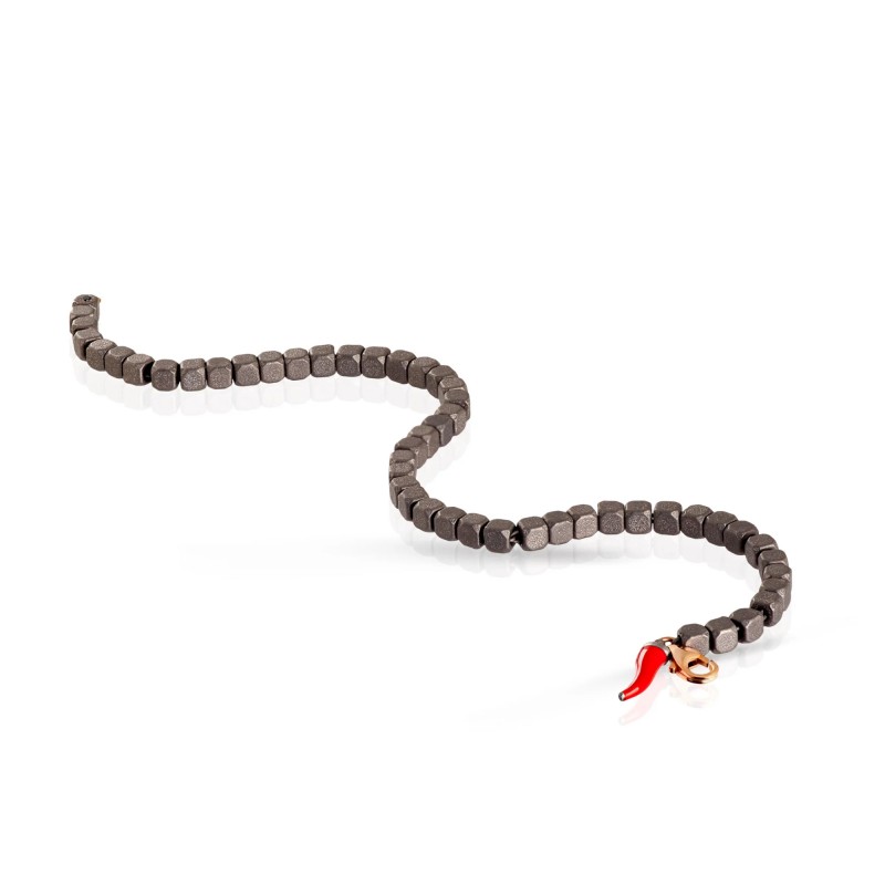 Bracciale in titanio Mano J CUBY MINBRTCUP| De Wrachien Gioielli