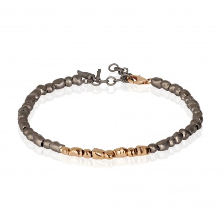 Bracciale in titanio Mano J SASSI PEPSMBRT8RG | De Wrachien Gioielli