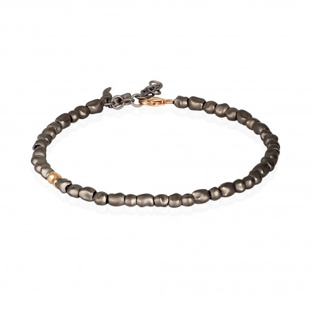 Bracciale in titanio Mano J SASSI PEPSMBRT1RG| De Wrachien Gioielli