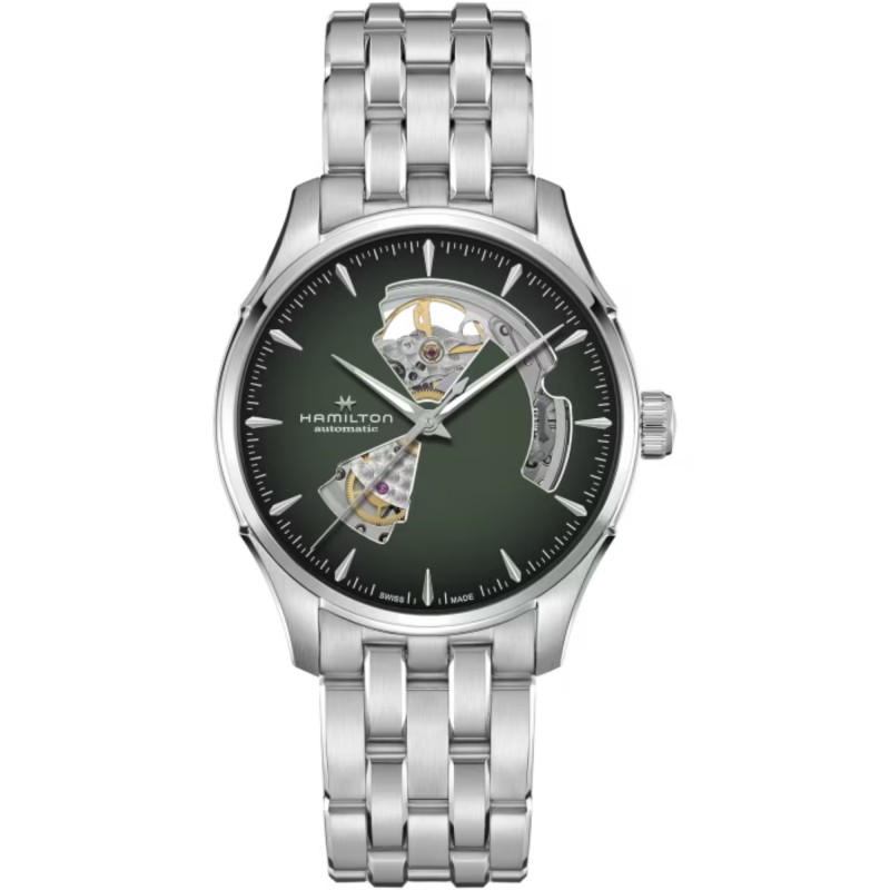 Orologio Hamilton JAZZMASTER OPEN HEART AUTO 40mm H32675160 | De Wrachien Gioielli