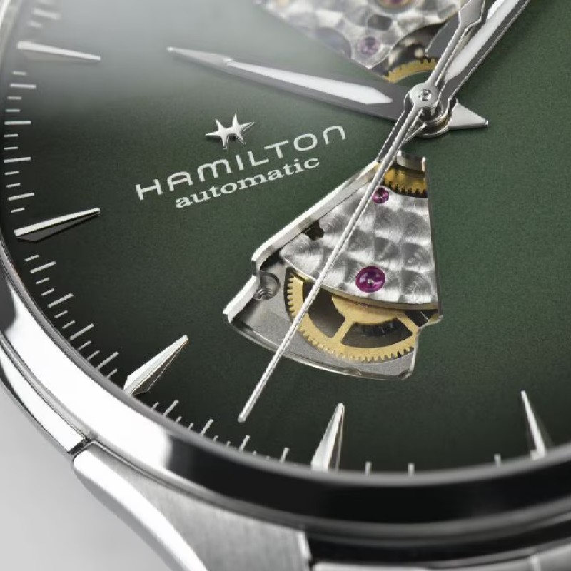 Orologio Hamilton JAZZMASTER OPEN HEART AUTO 40mm H32675160 | De Wrachien Gioielli