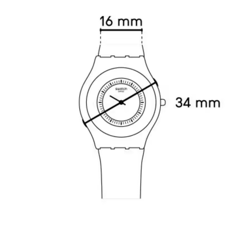 Cinturino Originale Swatch Skin GENEROSITY ASFK355M | De Wrachien Gioielli
