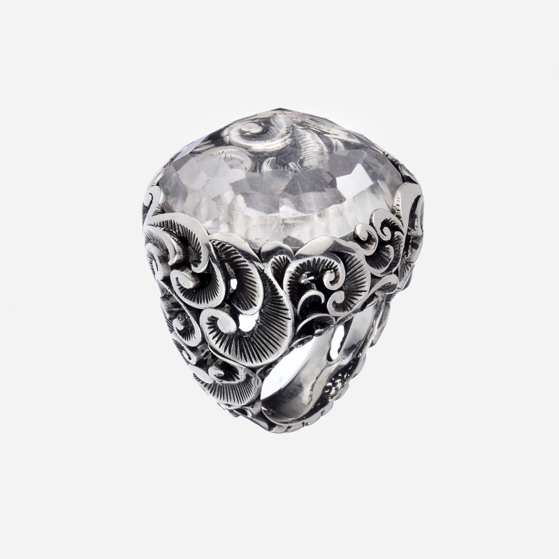 Anello Maria e Luisa in argento | De Wrachien Gioielli