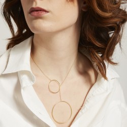 Collana in oro Ginger GEOMETRICO | De Wrachien Gioielli