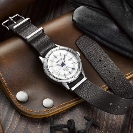 Orologio Seiko PRESAGE STYLE 60'S GMT SSK015J1| Gioielleria De Wrachien
