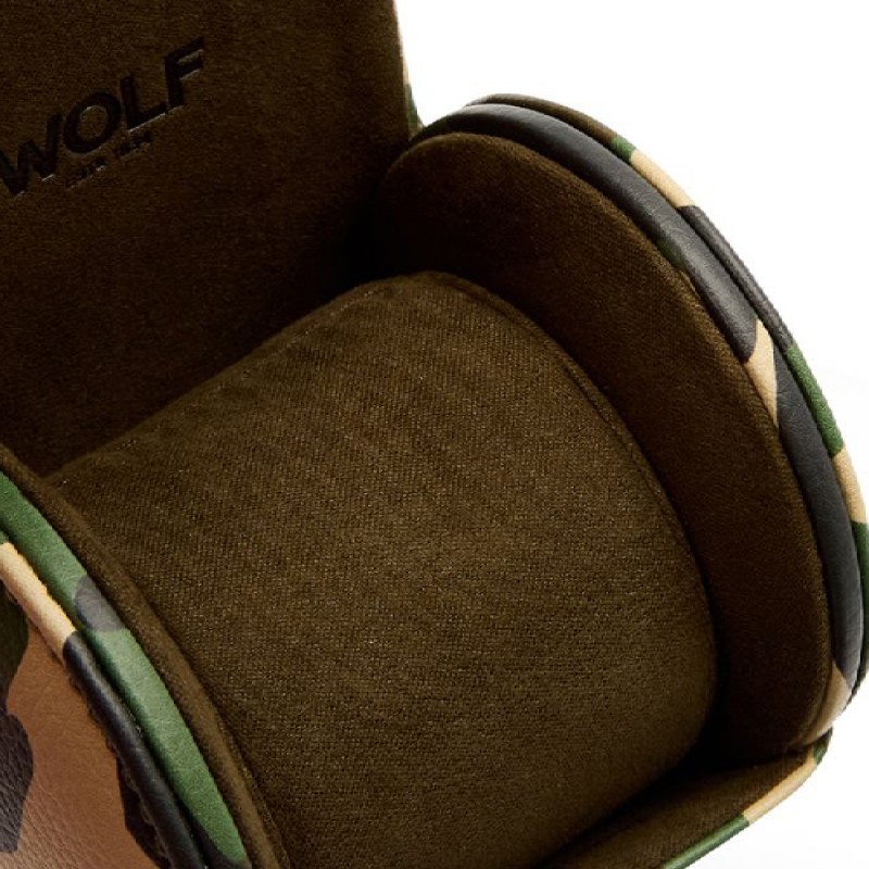 PORTA OROLOGI WOLF ELEMENTS SINGLE WATCH ROLL EARTH 665330 | De Wrachien Gioielli