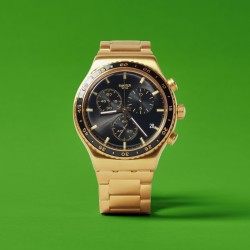 Orologio Swatch IN THE BLACK YVG418G | De Wrachien Gioielli