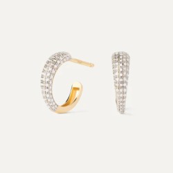 Orecchini PDPAOLA in oro e diamanti | De Wrachien Gioielli