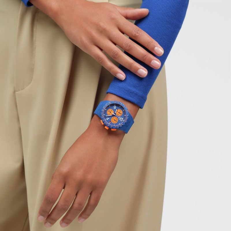 Orologio Swatch PRIMARILY BLUE SUSN419 | De Wrachien Gioielli