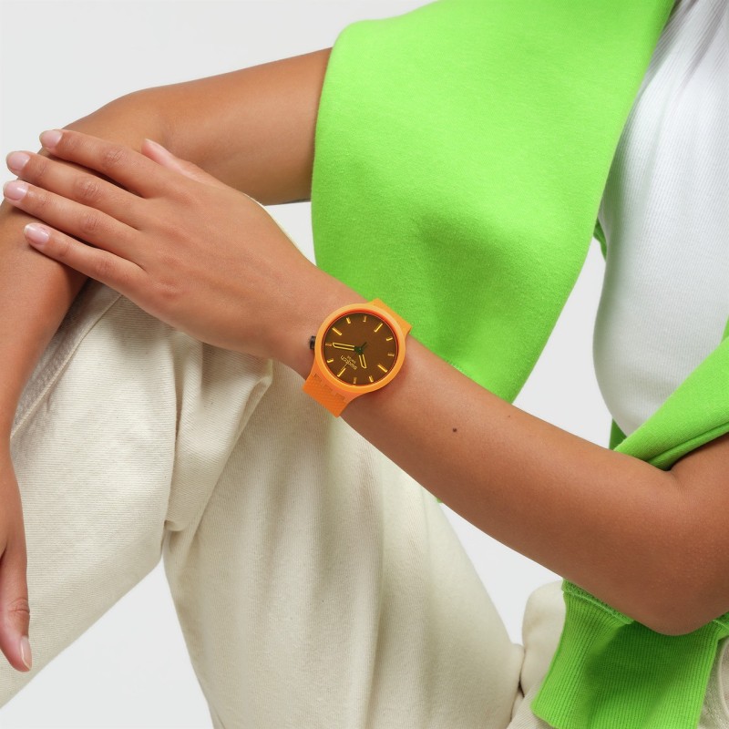 Orologio Swatch CRUSHING ORANGE SB05O102| De Wrachien Gioielli