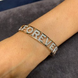 Bracciale Crivelli in oro e diamanti | De Wrachien Gioielli