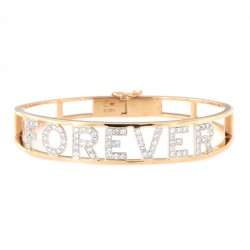 Bracciale Crivelli in oro e diamanti | De Wrachien Gioielli