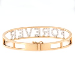 Bracciale Crivelli in oro e diamanti | De Wrachien Gioielli