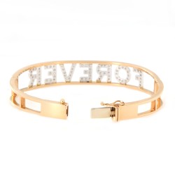 Bracciale Crivelli in oro e diamanti | De Wrachien Gioielli