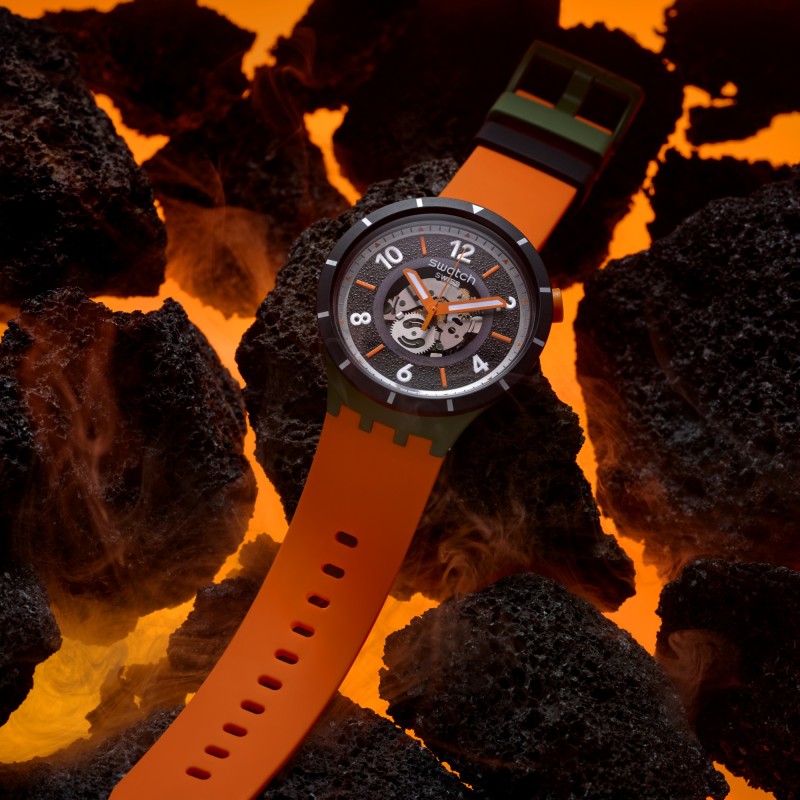 Orologio Swatch Big Bold FALL-IAGE SB03G107 | De Wrachien Gioielli